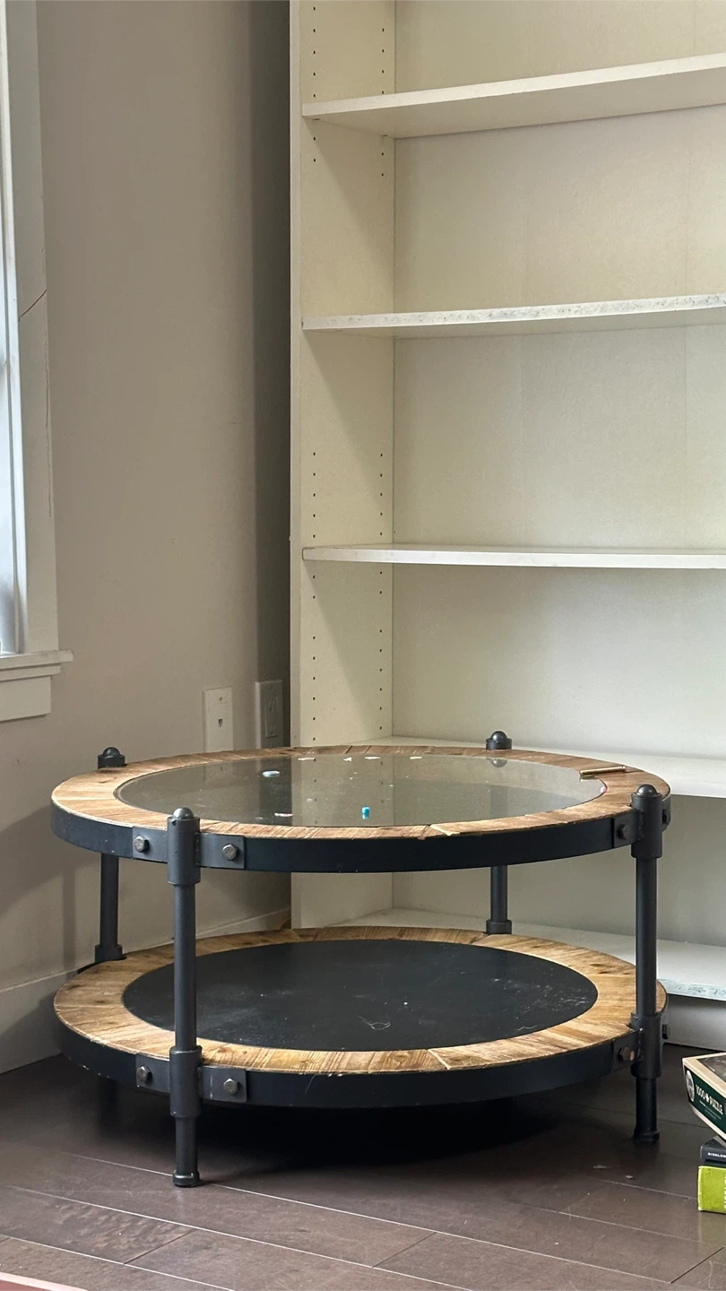One tea table and a bookshelf - photo 2