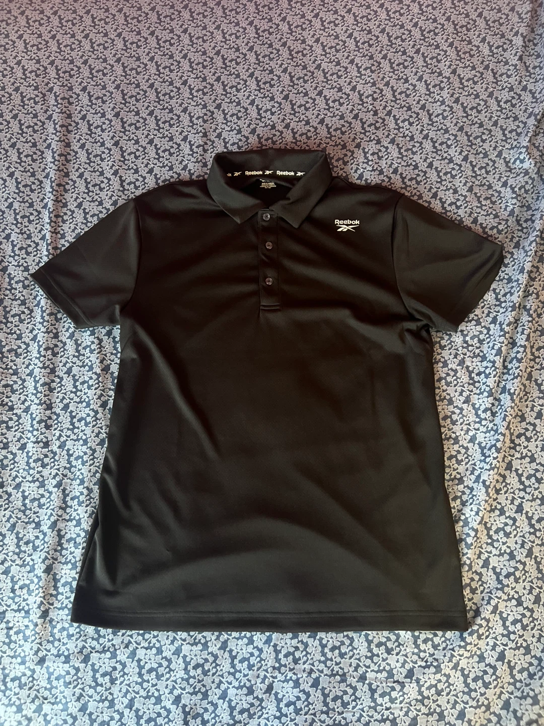 Reebok Men’s Black Active Polo Shirt