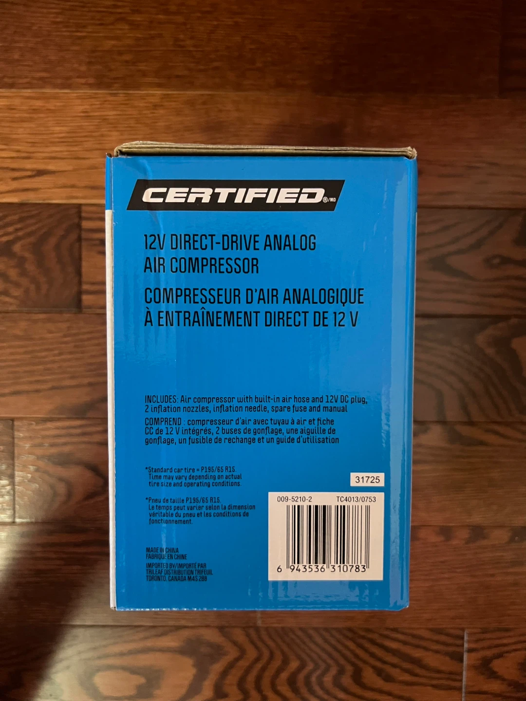 Certified Portable Air Compressor/Tire Inflator - photo 4