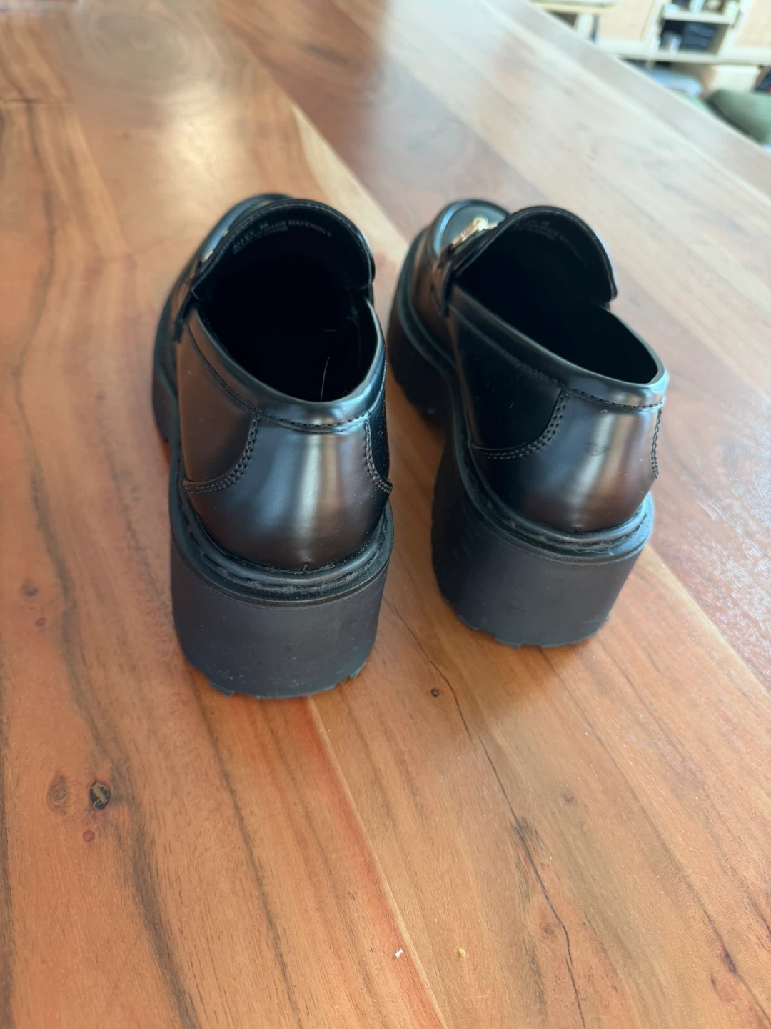 Steve Madden Black Platform Loafers - photo 4