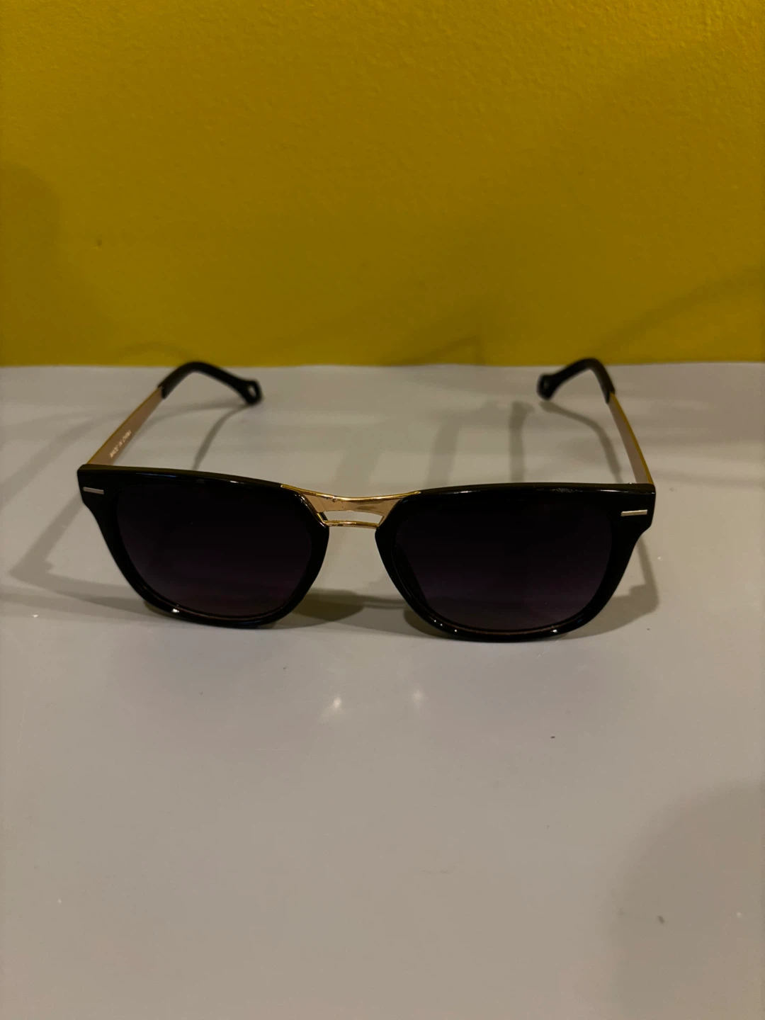 Black & Gold Sunglasses