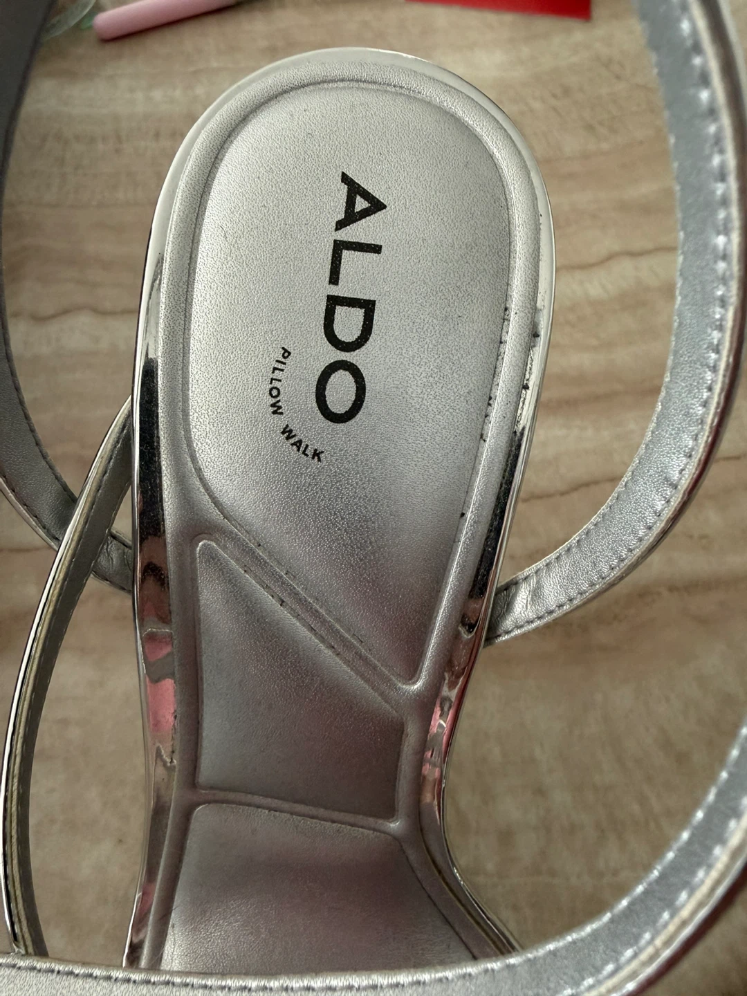 ALDO Women's Silver Strappy Heels - photo 3
