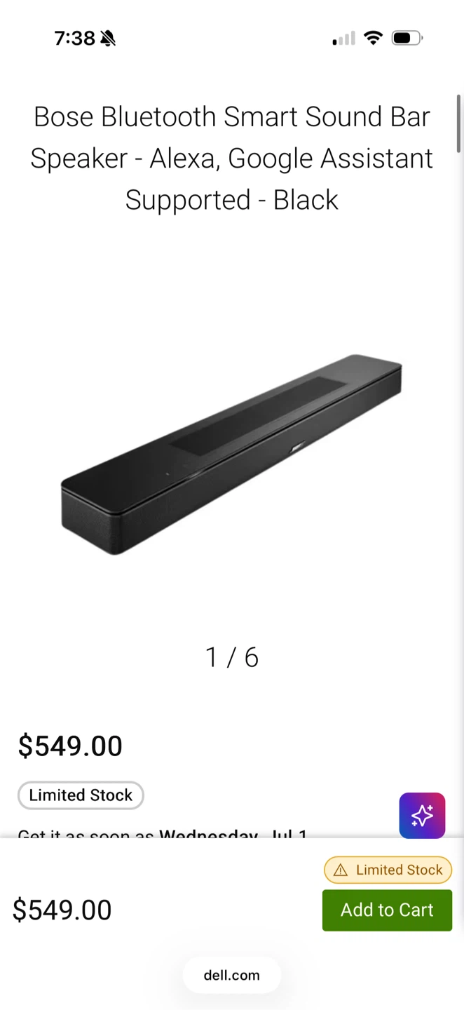 BOSE smart soundbar 300 + headset