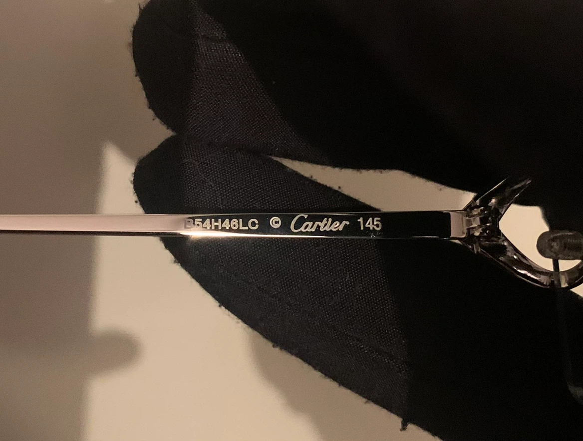 Cartier Rimless Glasses B54H46LC 145