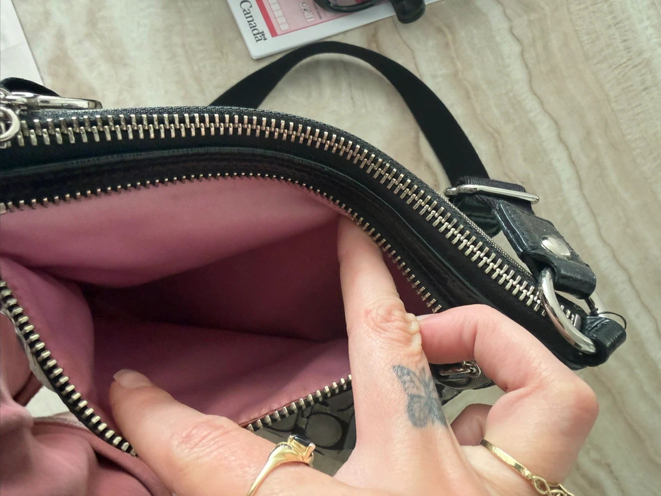 Coach poppy monogram crossbody - photo 2