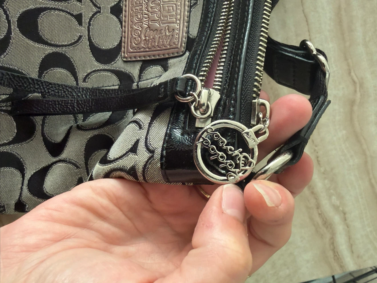 Coach poppy monogram crossbody - photo 4
