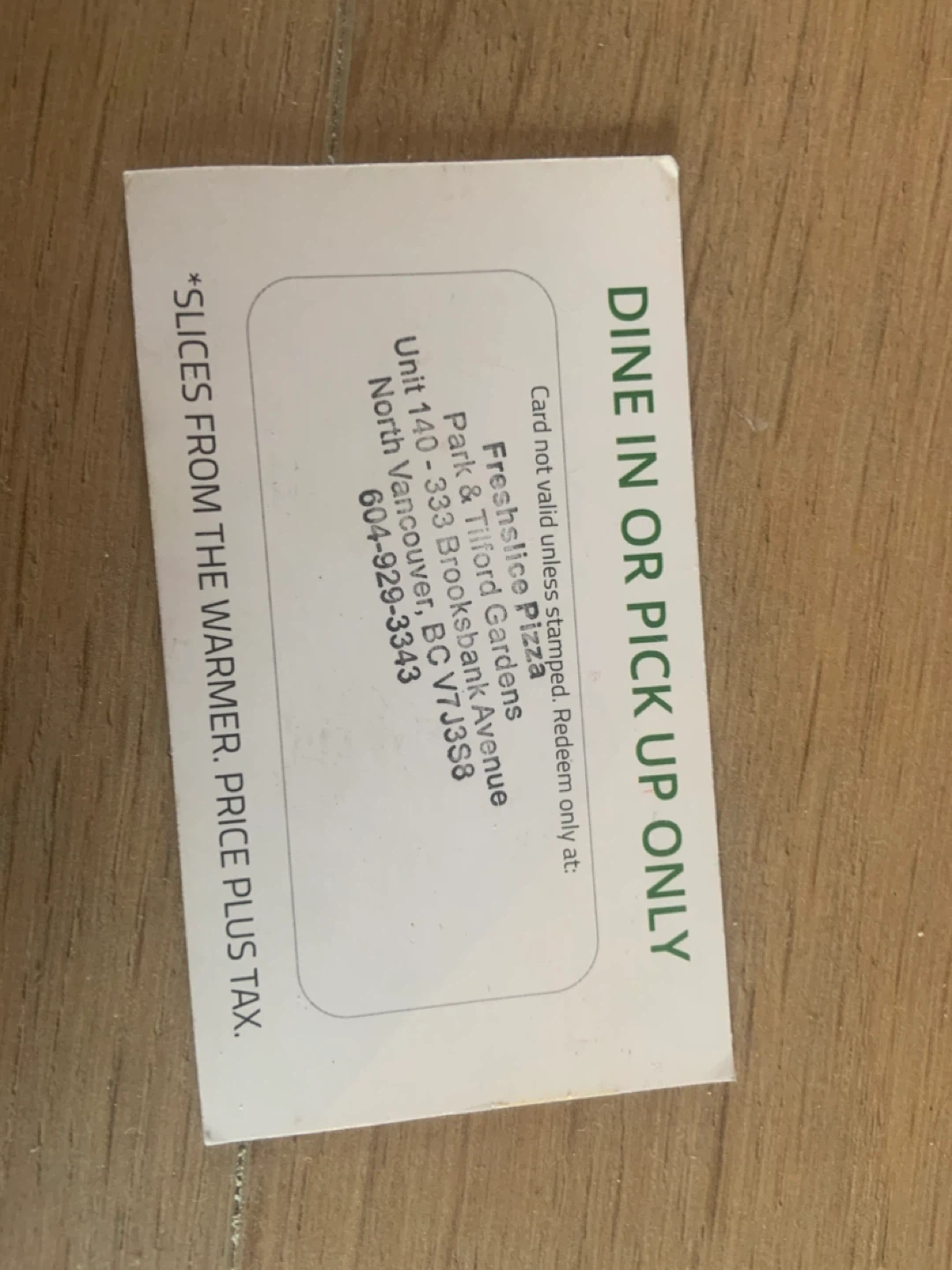 $6 Freshslice Pizza Voucher - Any 2 Slices & Drink - photo 2