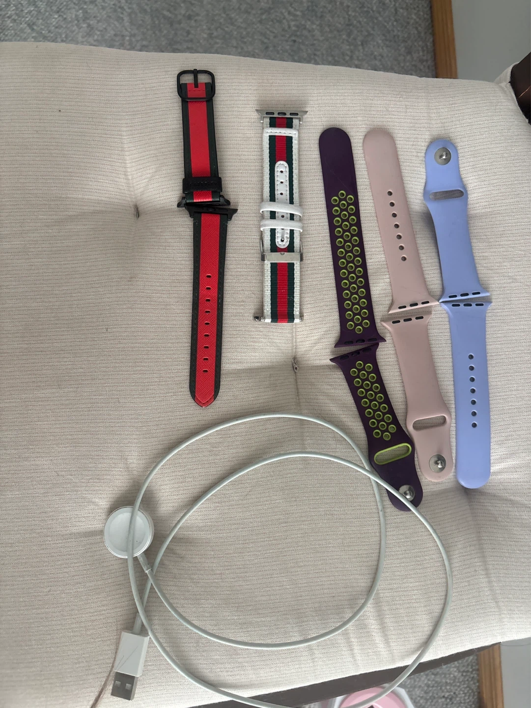 Apple band and Apple charger