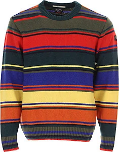 Paul & Shark Striped Wool Crewneck Sweater - photo 2