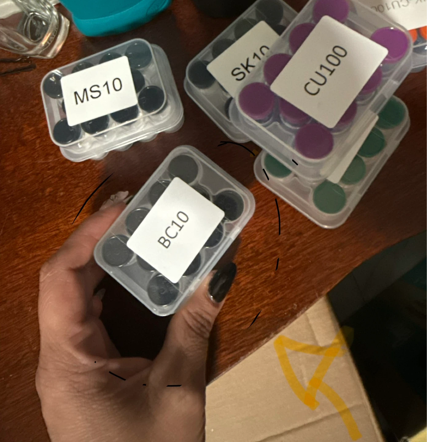 Assorted Small Round Magnets