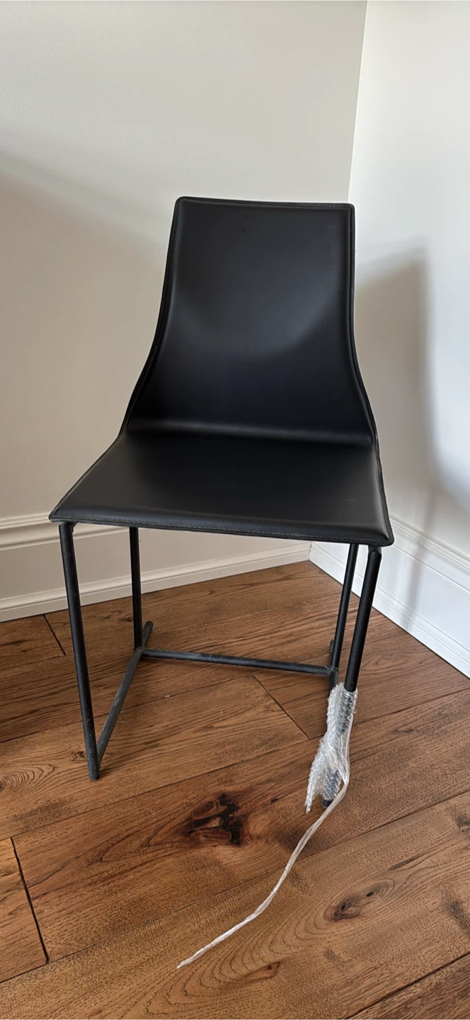 6 new Black Dining Chairs - photo 3