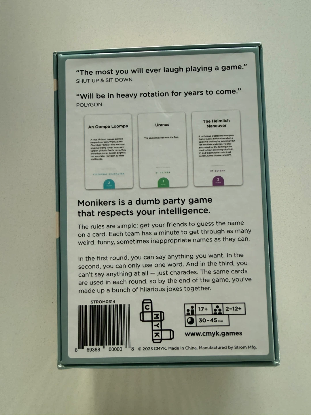 Monikers Party Game - photo 2