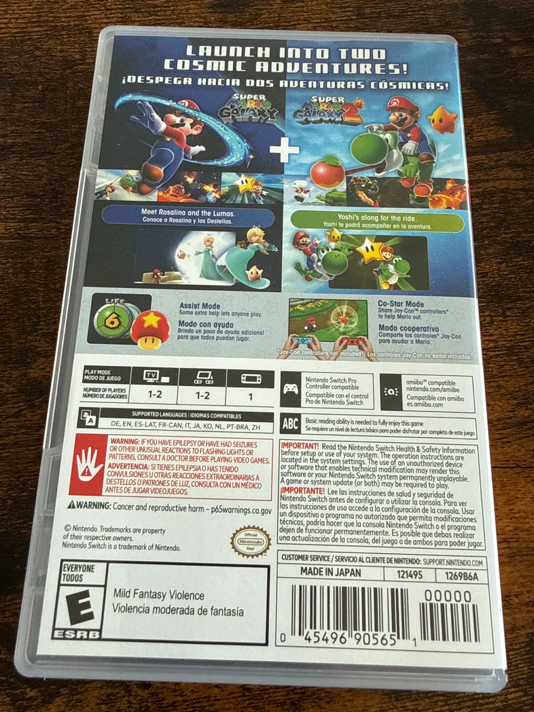 Nintendo Switch Super Mario Galaxy + Super Mario Galaxy 2 - photo 2