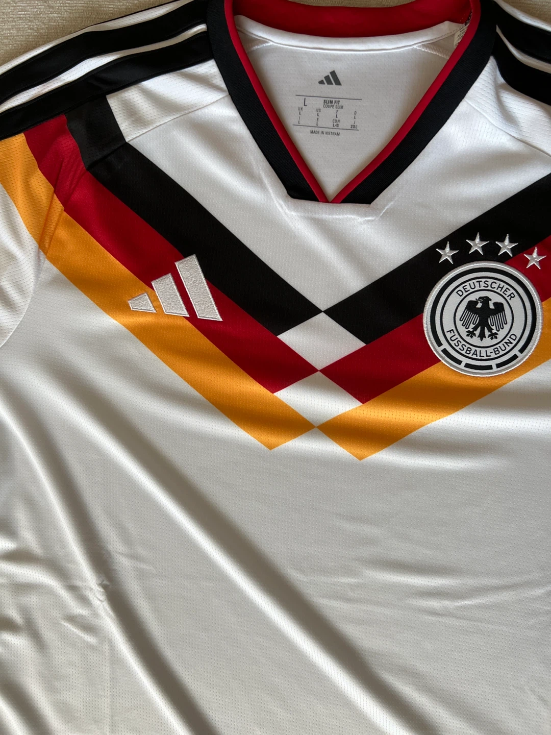 Germany National Football Team Jersey - White - L