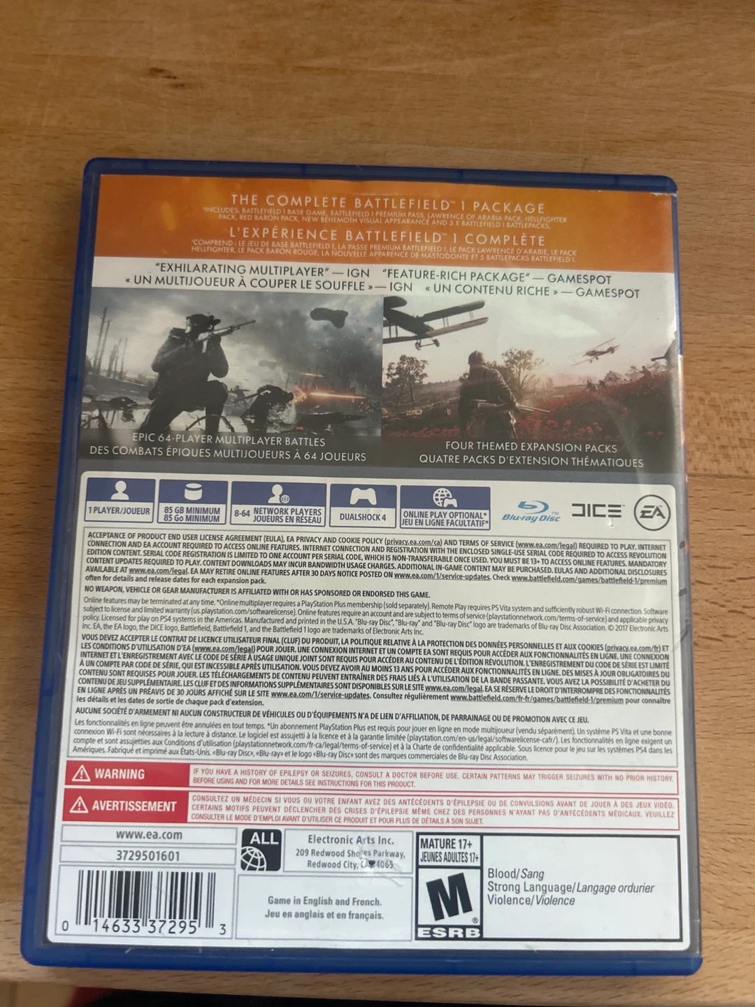 Battlefield 1 revolution ps4 - photo 2