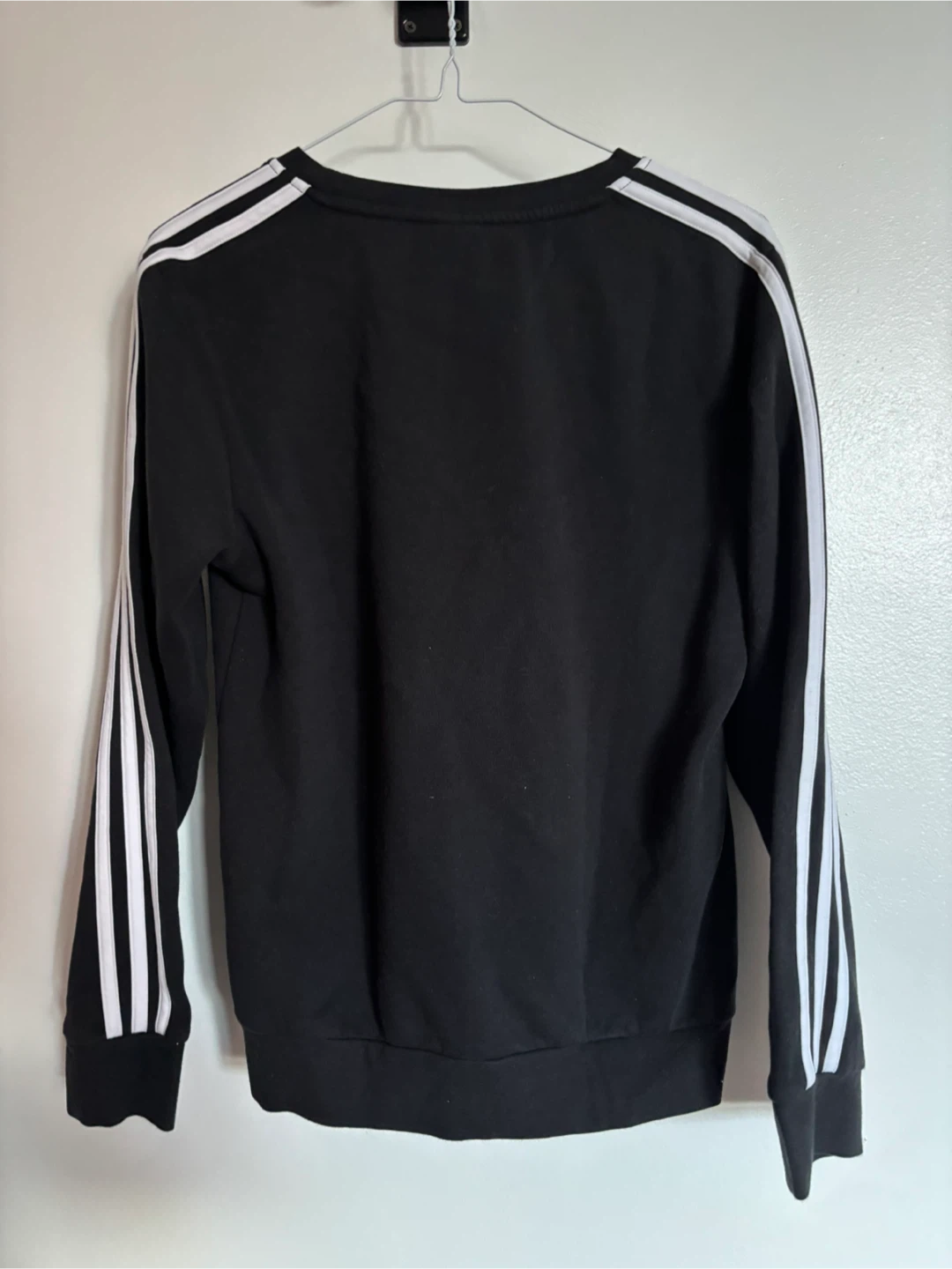 Adidas Black Crewneck Sweatshirt - photo 2