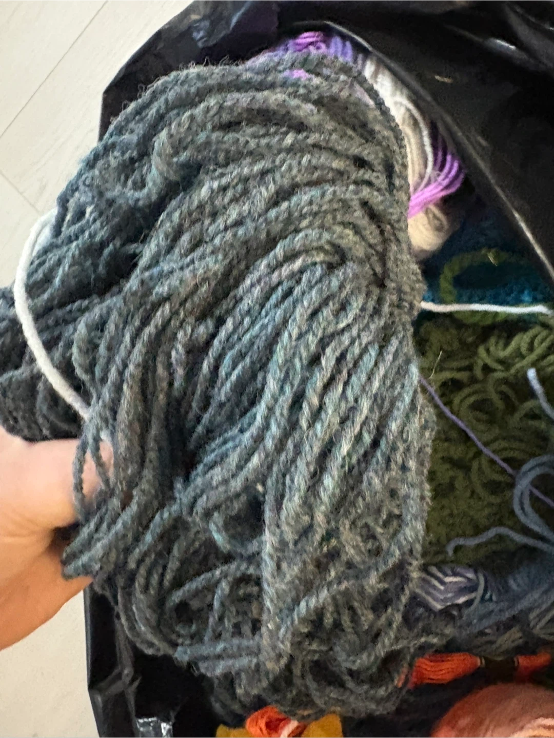 Misc Yarn Skeins Bundle - Various Colours - photo 5