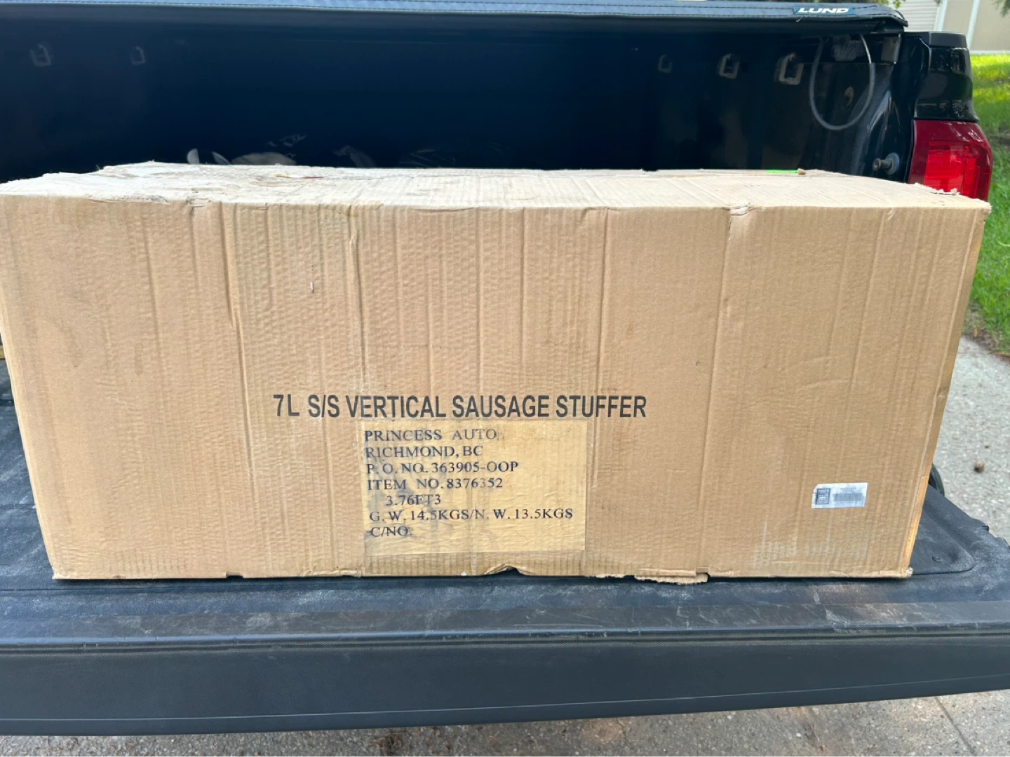 7L Stainless Steel Vertical Sausage Stuffer
