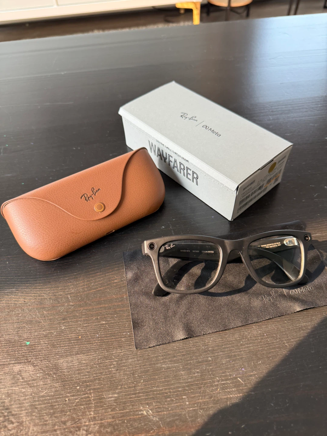 Meta Ray-Ban Wayfarer Smart Glasses