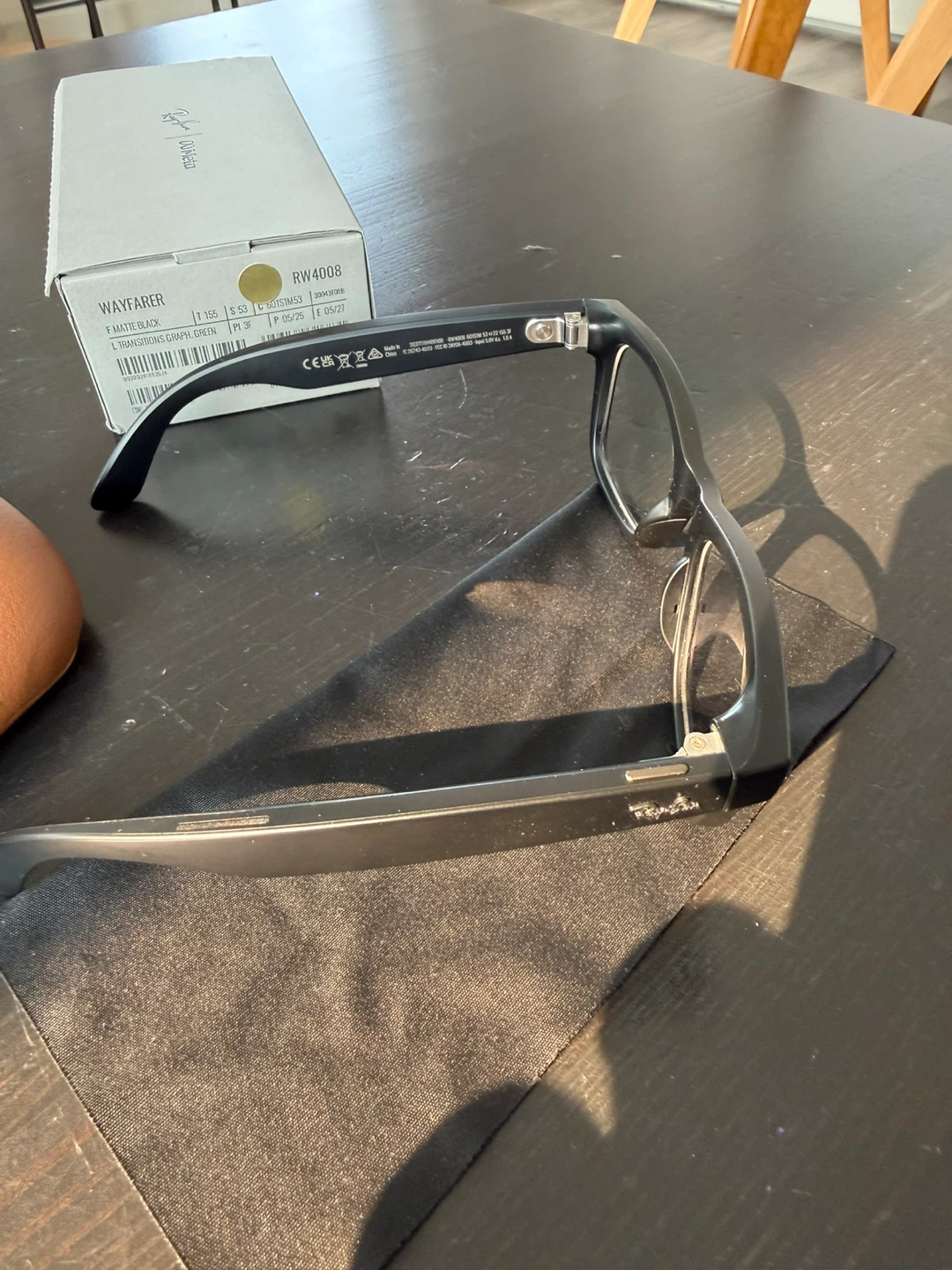 Meta Ray-Ban Wayfarer Smart Glasses - photo 2
