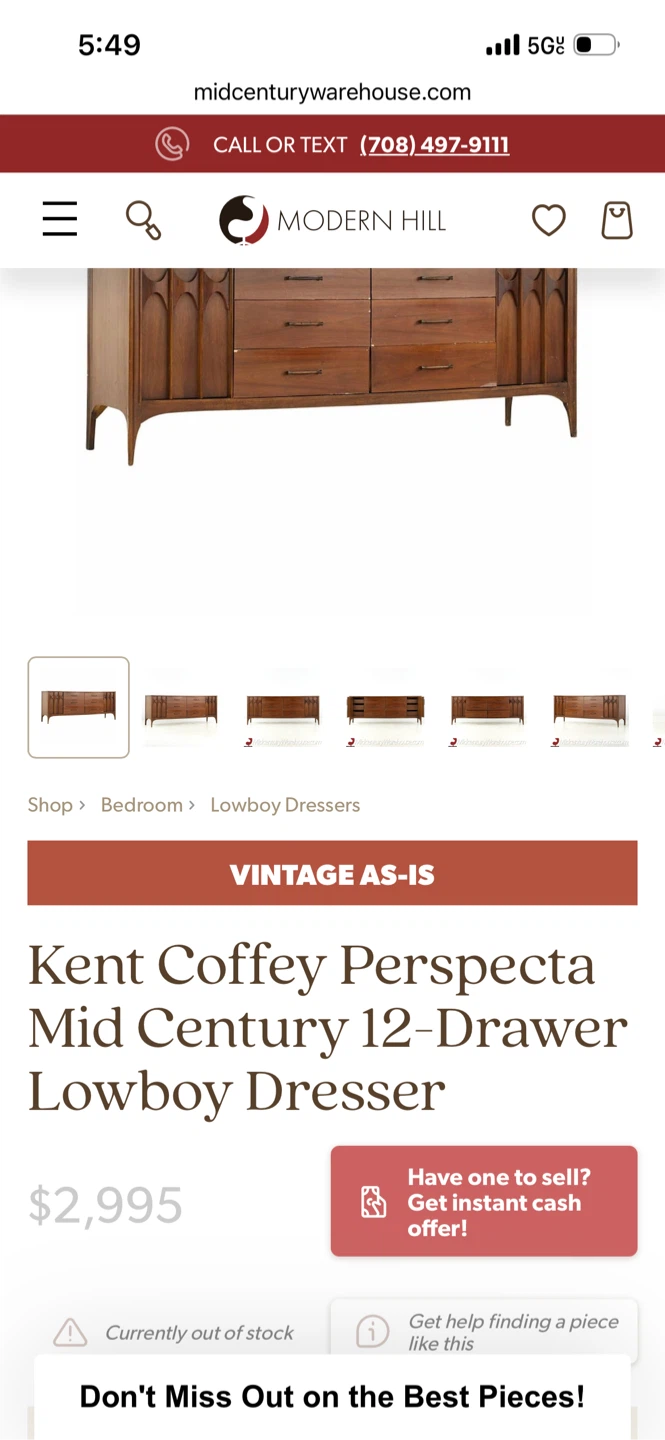 Kent Coffey dresser/ credenza - photo 4
