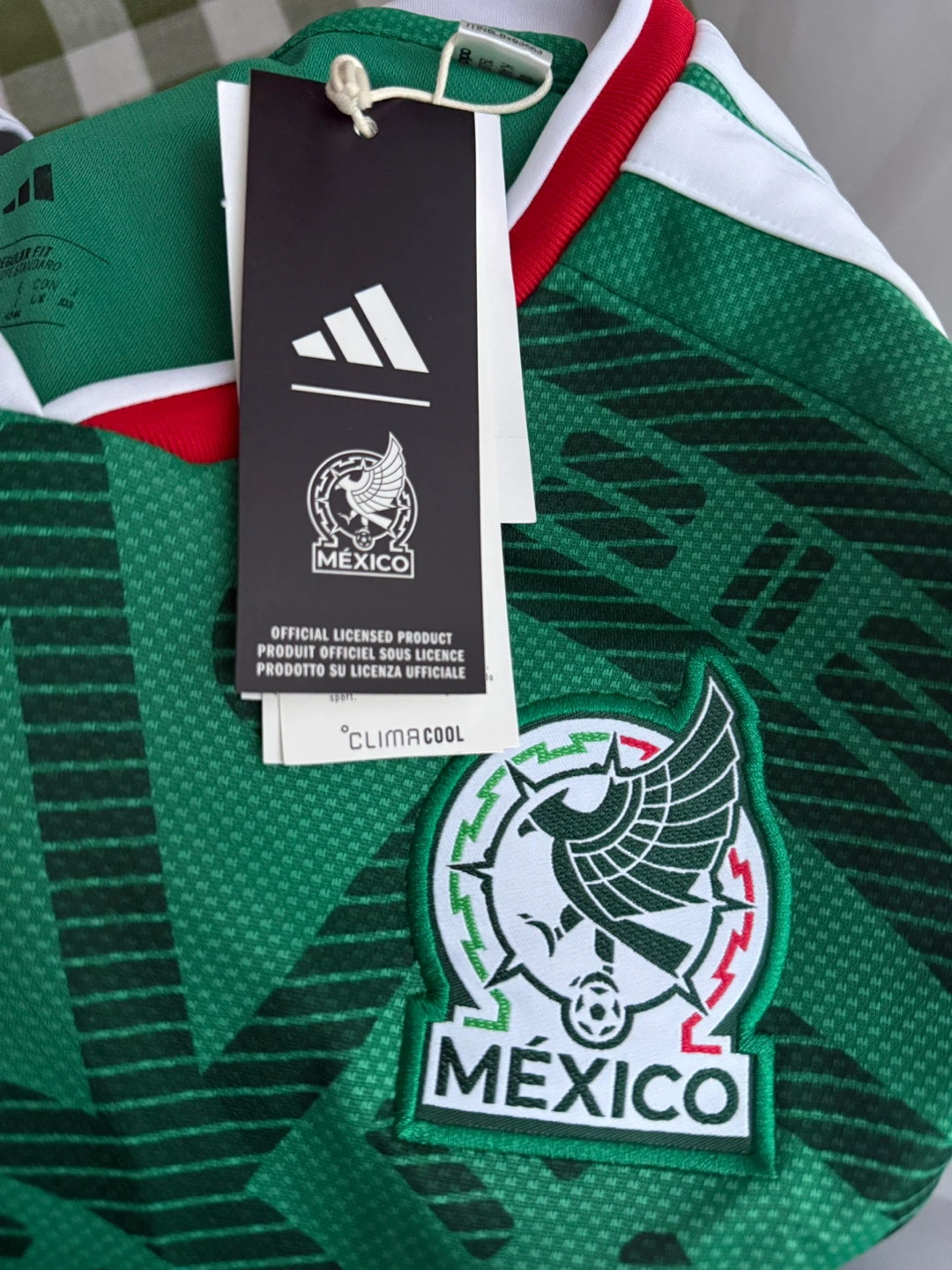 Adidas Mexico Soccer Jersey