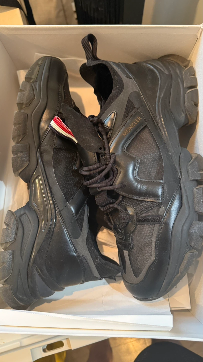 Moncler Leave No Trace Sneakers - Charcoal