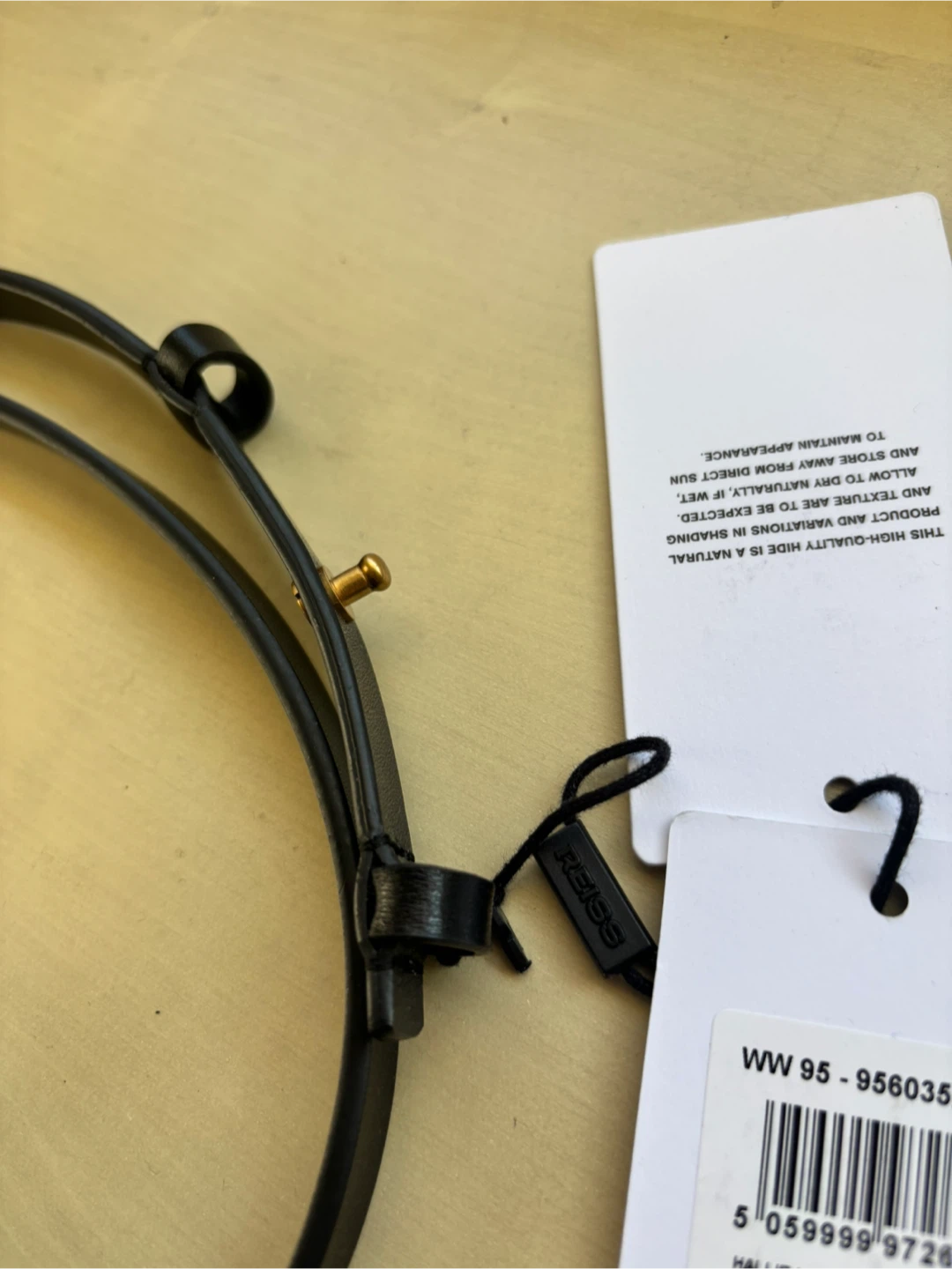 Brand new Reiss leather belt - photo 3