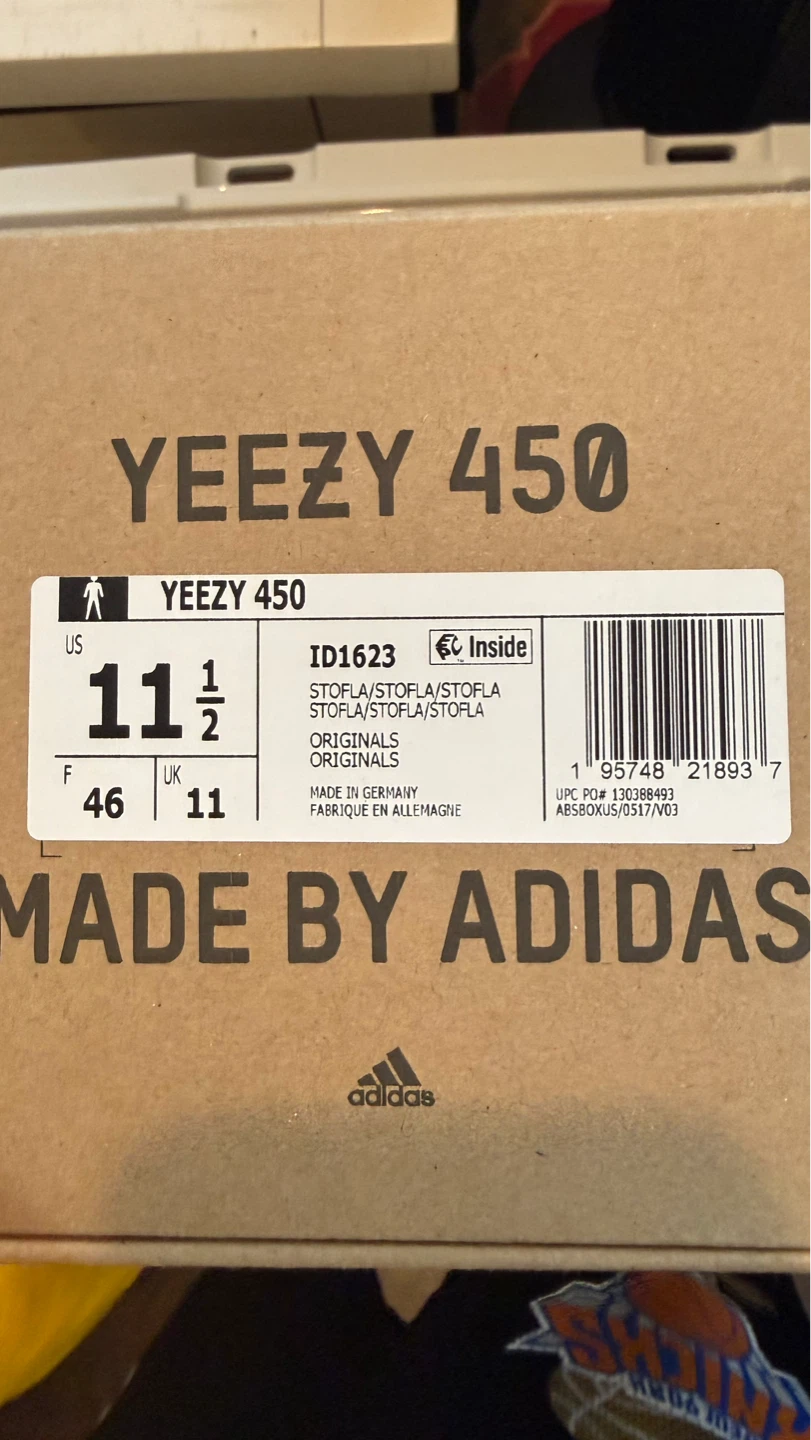 Adidas Yeezy 450 "Sand" Shoes