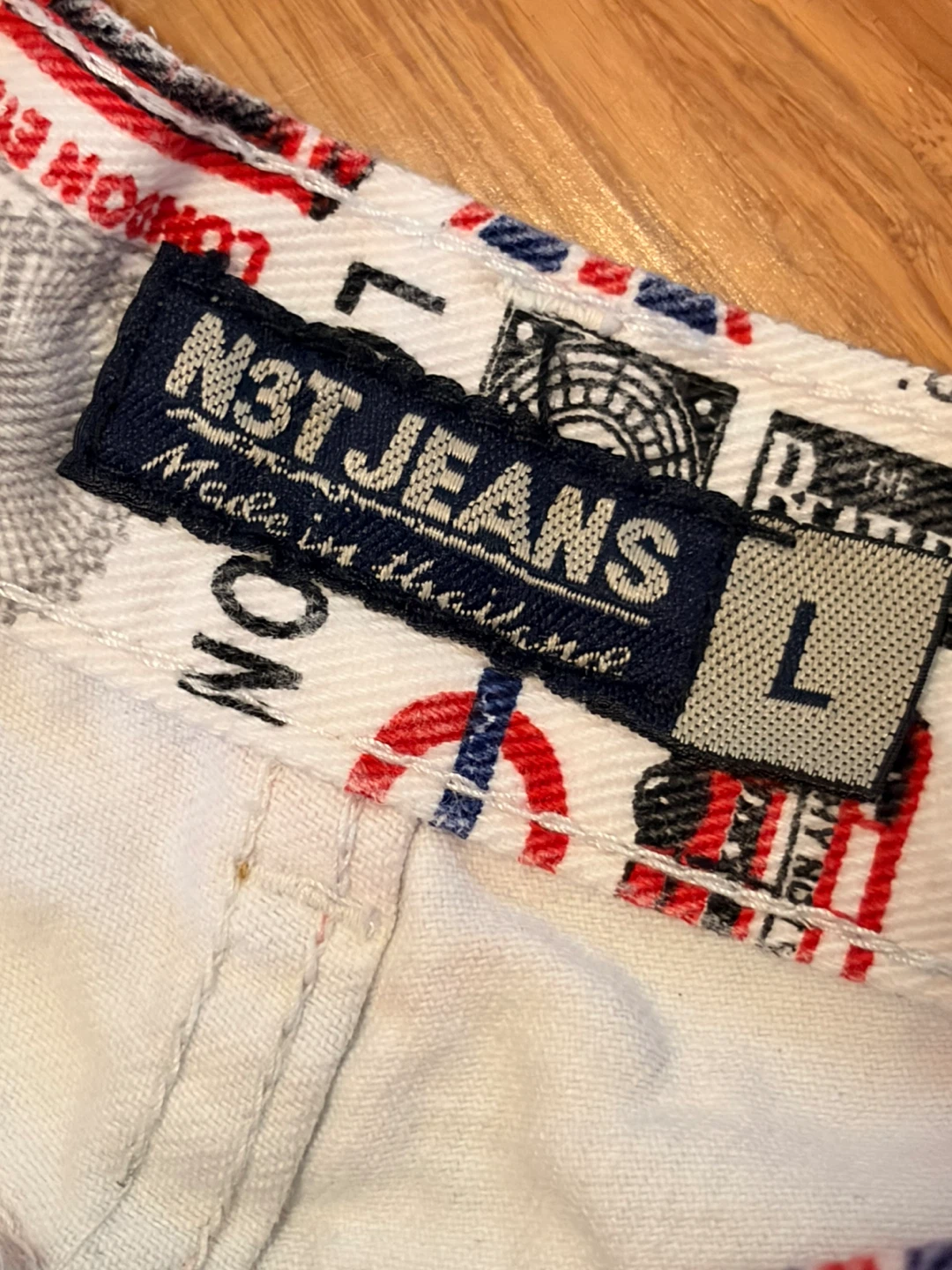 N3T Jeans London Print Shorts - photo 3