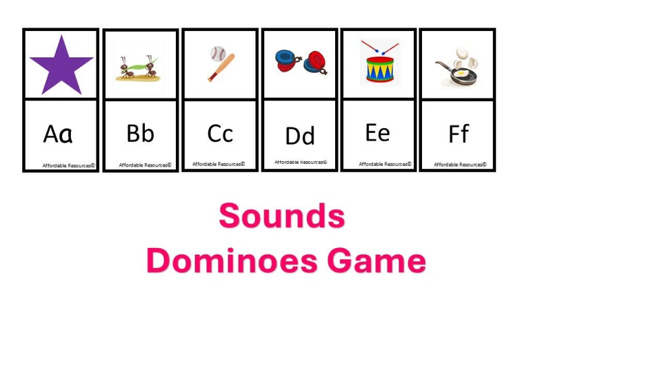 Sounds Dominoes Game