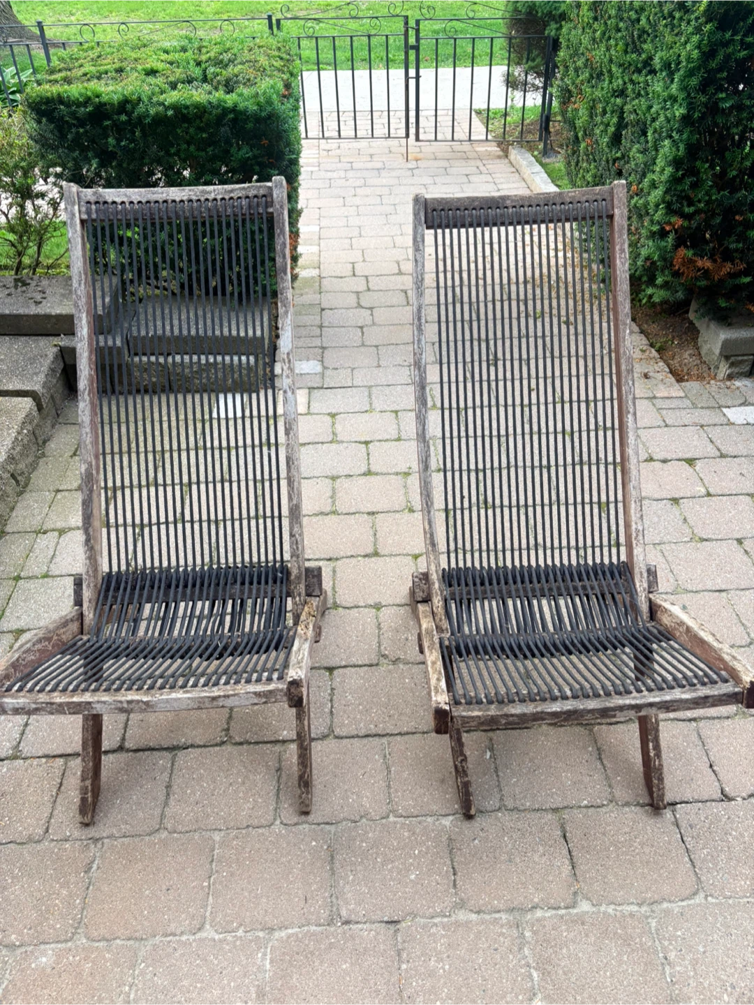 Daxue Rope Folding Chairs (Set of 2)