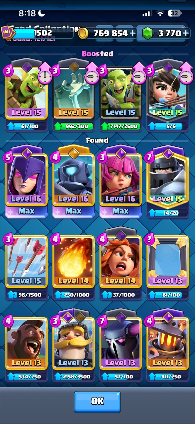 10k clash royale account - photo 2