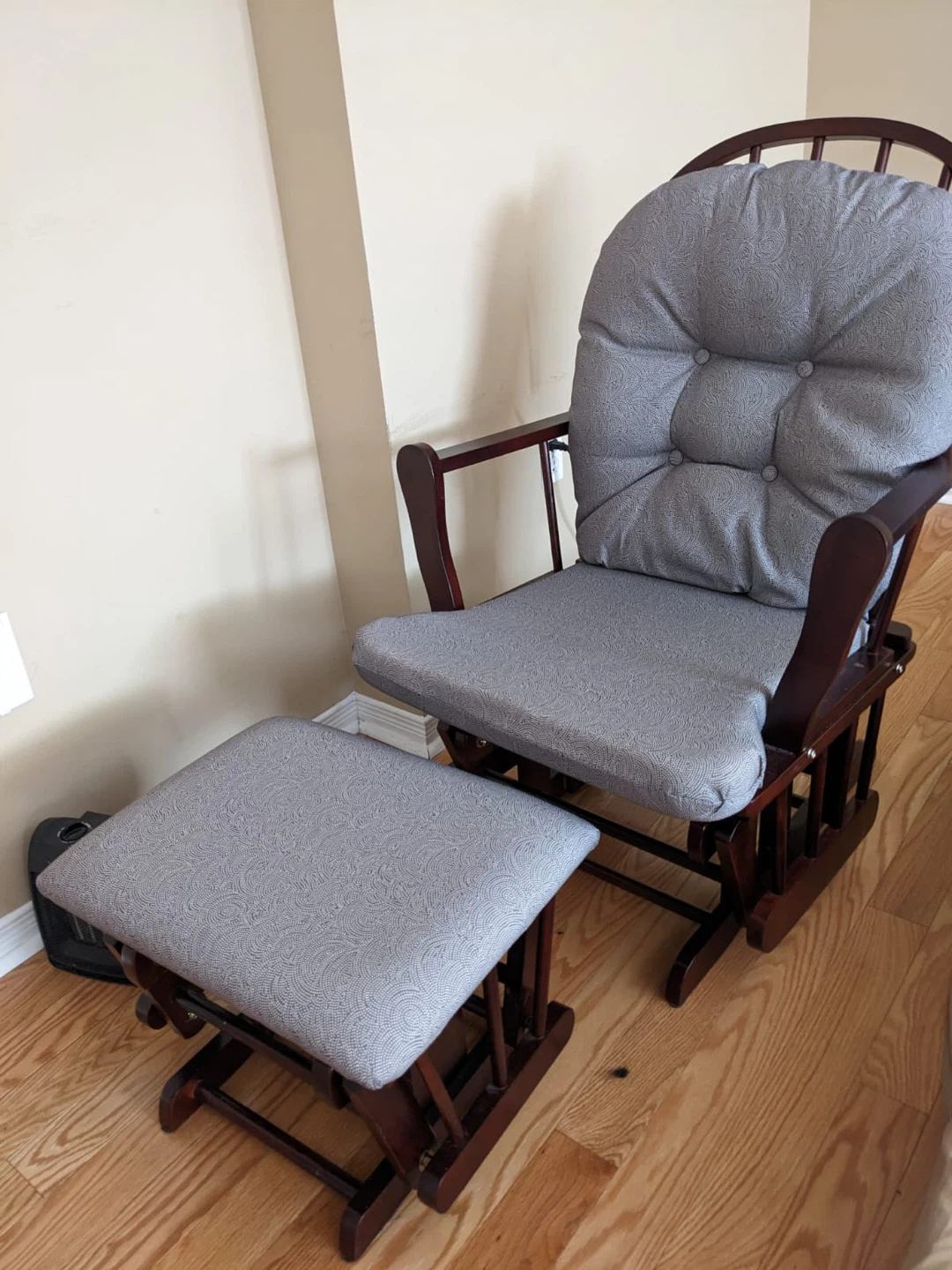 Rocking Chair and Ottoman Set