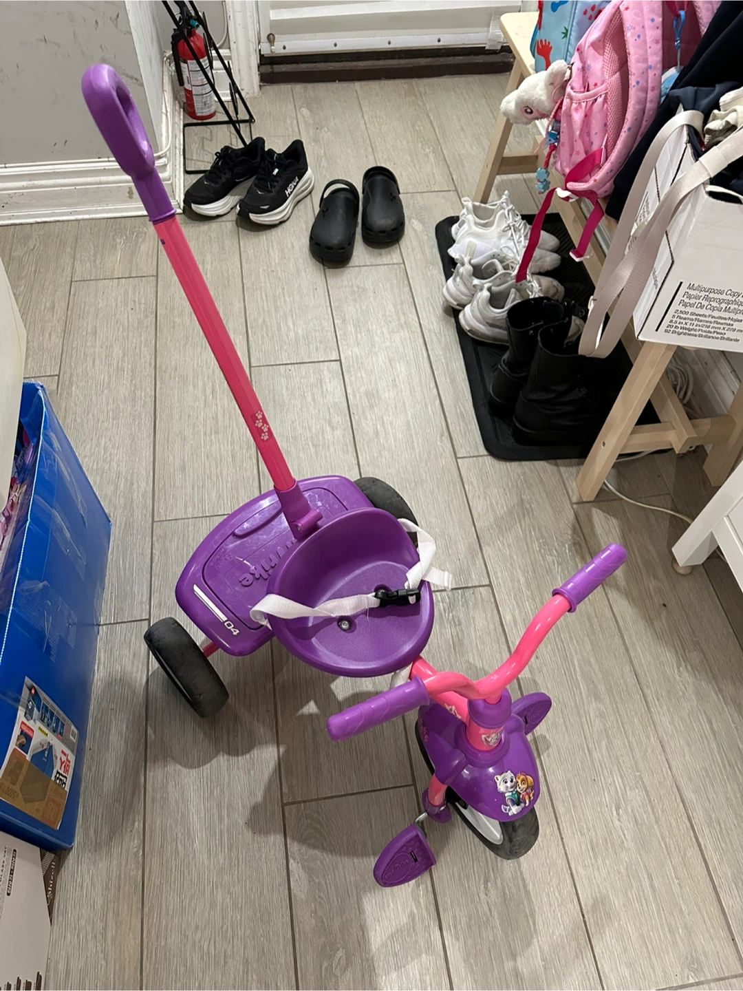Kids Tricycle with Push Handle