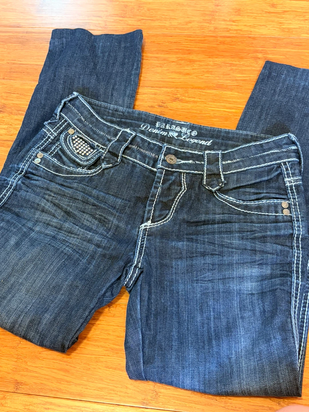 Studded jeans