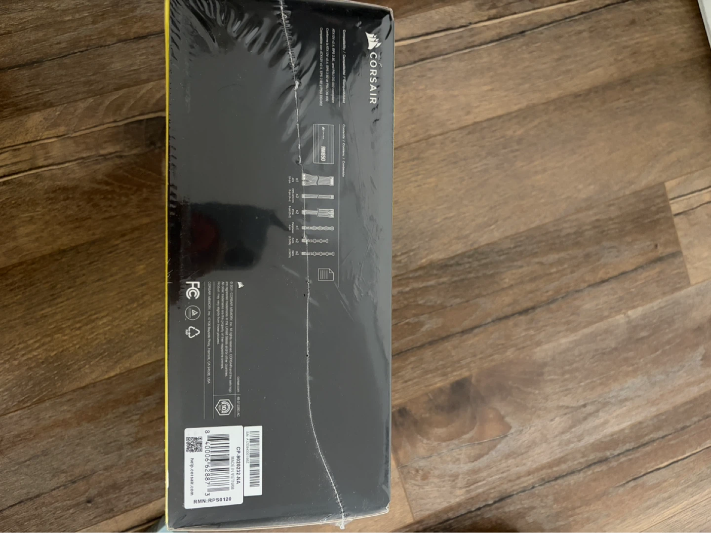 Brand new white Corsair RM850 Fully Modular ATX Power Supply - photo 5