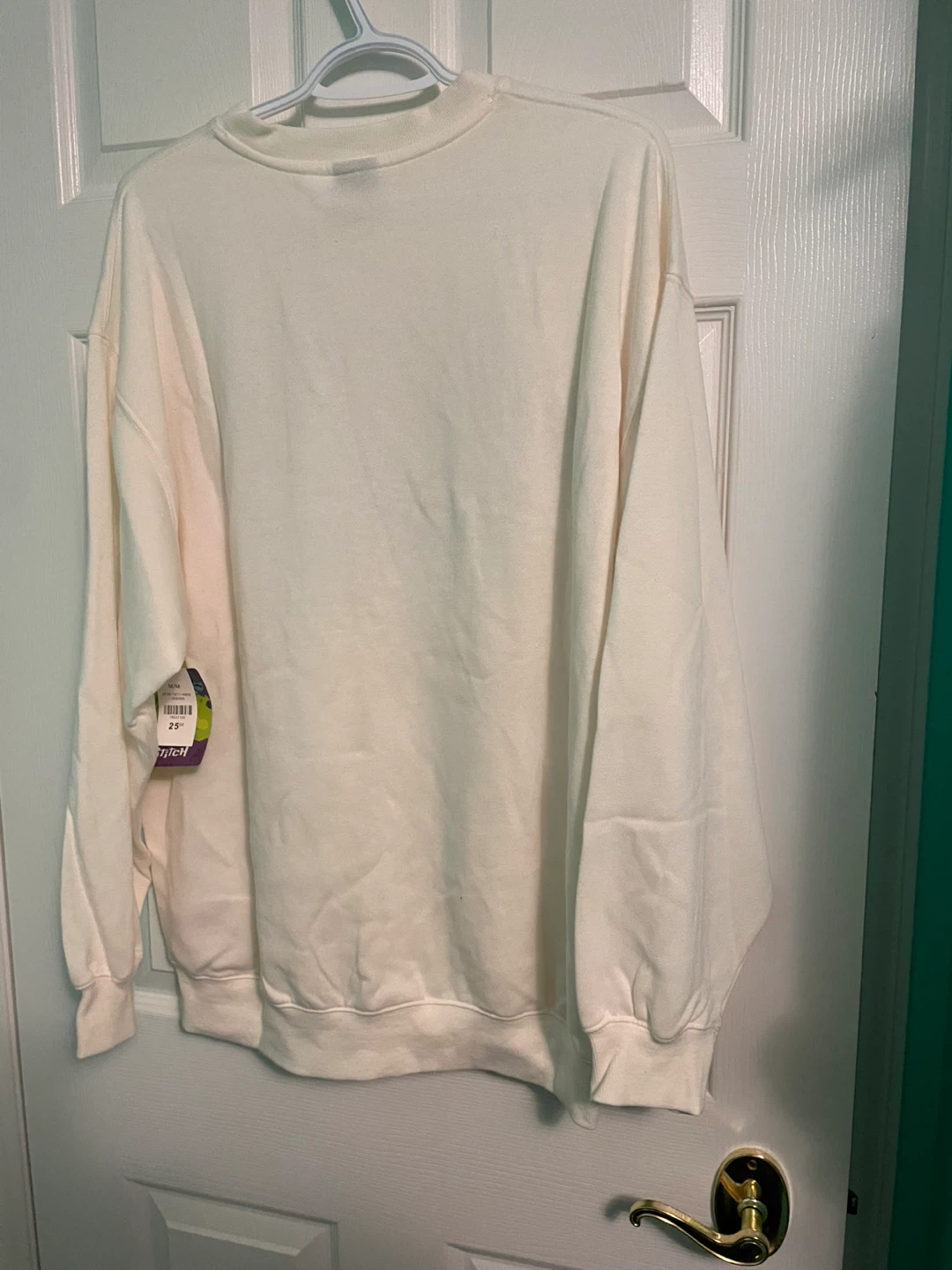 Cream "Stitch" Athletic League Sweatshirt - photo 2