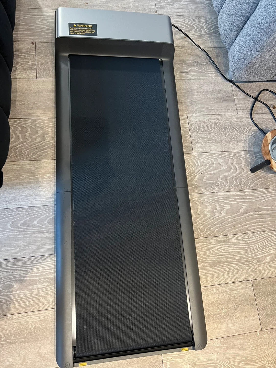 Walking Pad Treadmill with Remote and Accessories - photo 3