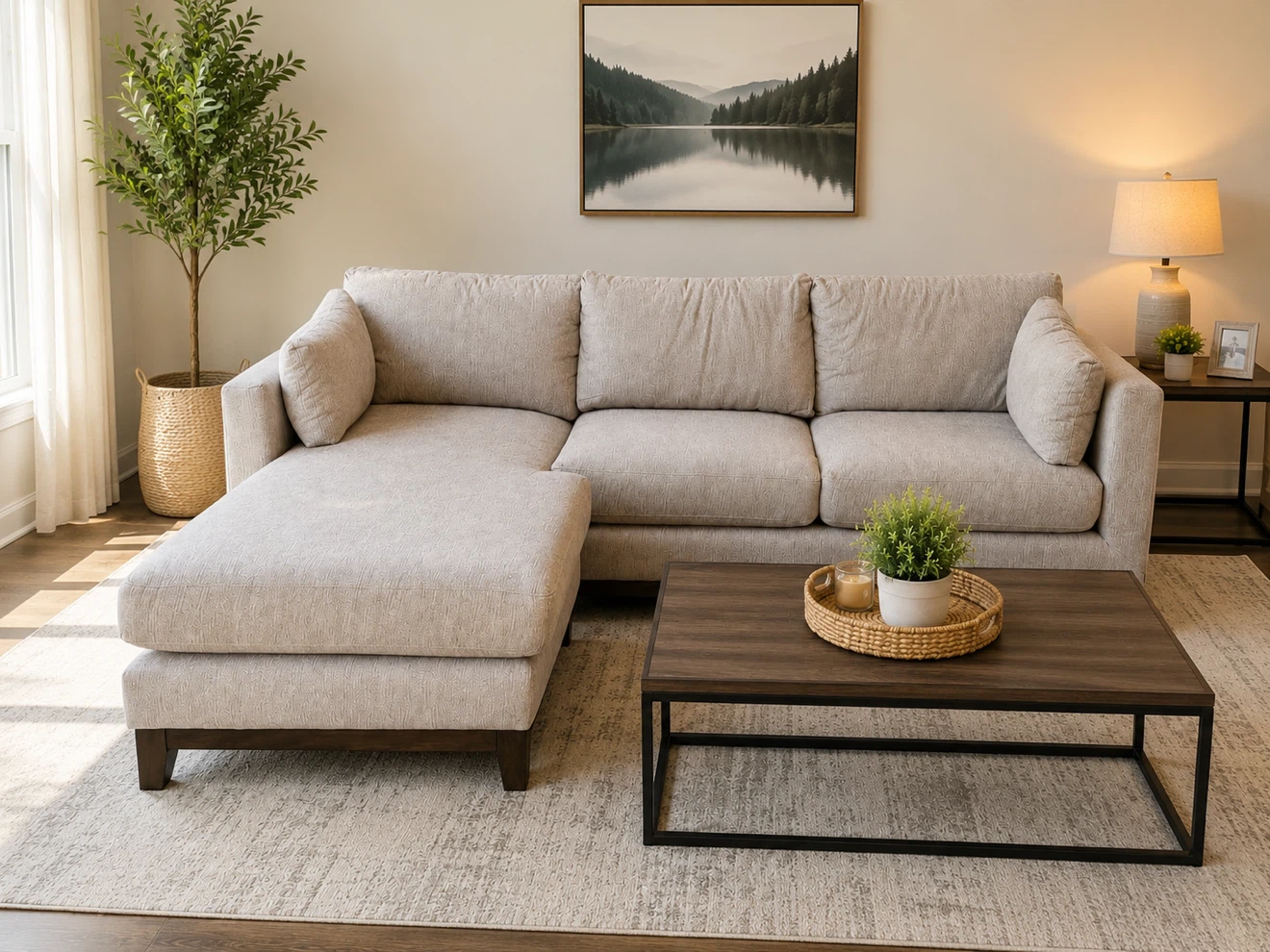Urban Barn Ryerson Sectional Sofa Chaise – Immaculate Condition