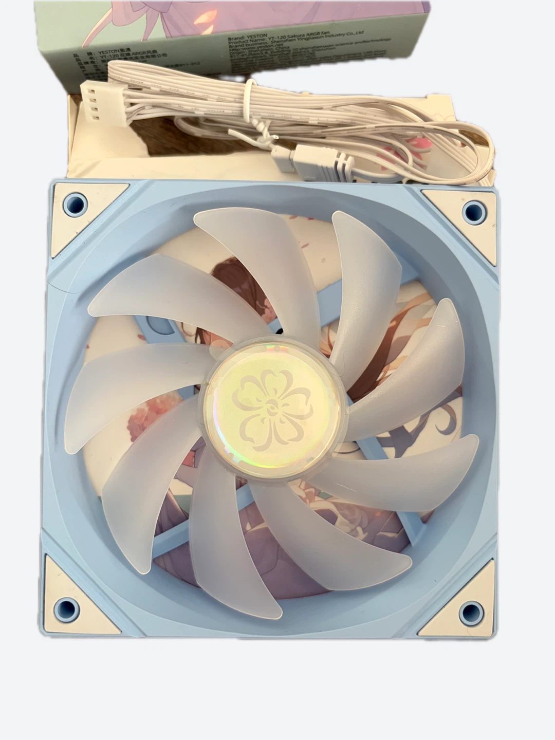 New YESTON YT-120 ARGB pc Fans