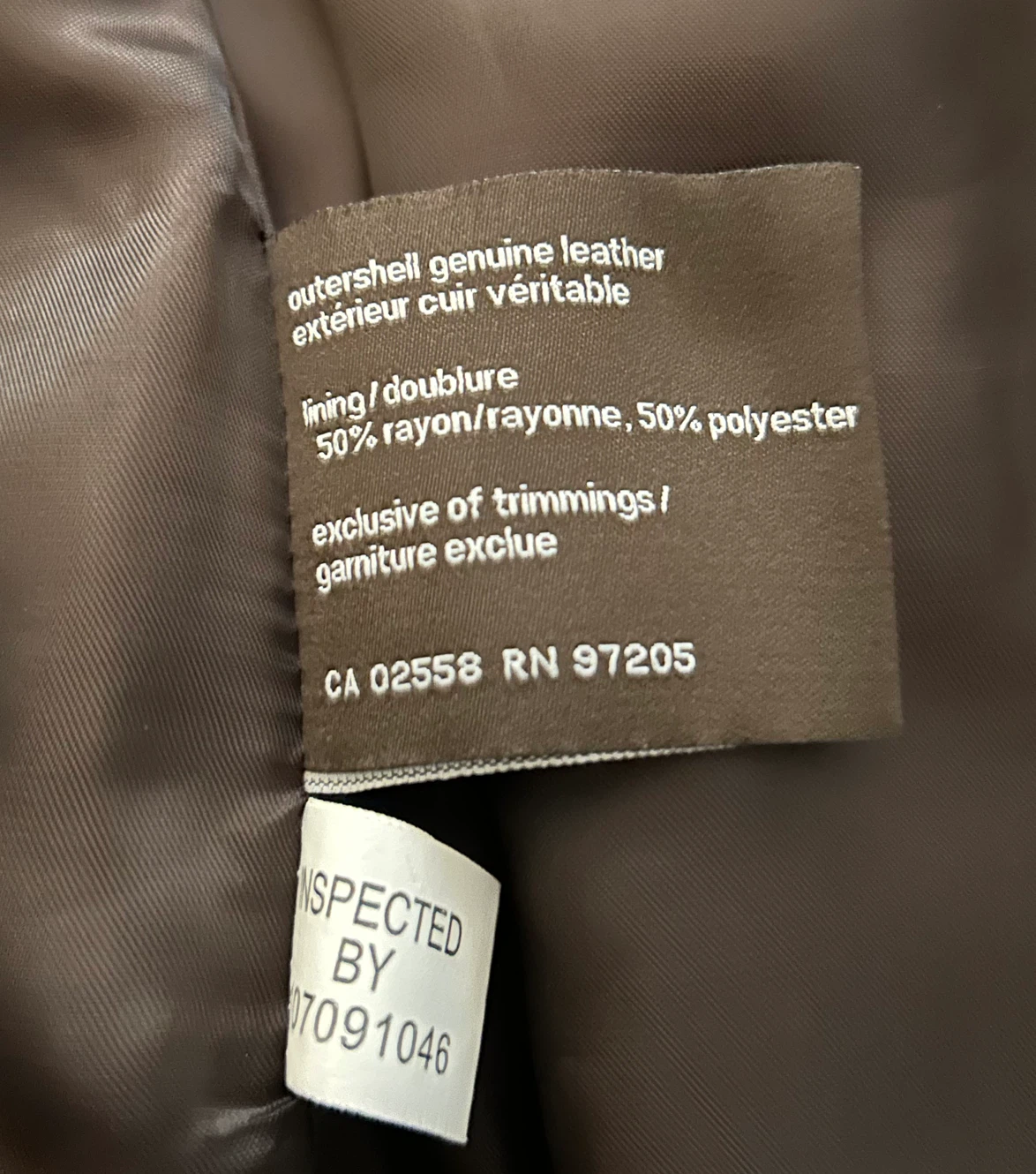 Danier Ladies Brown Suede Button-Up Coat - photo 4