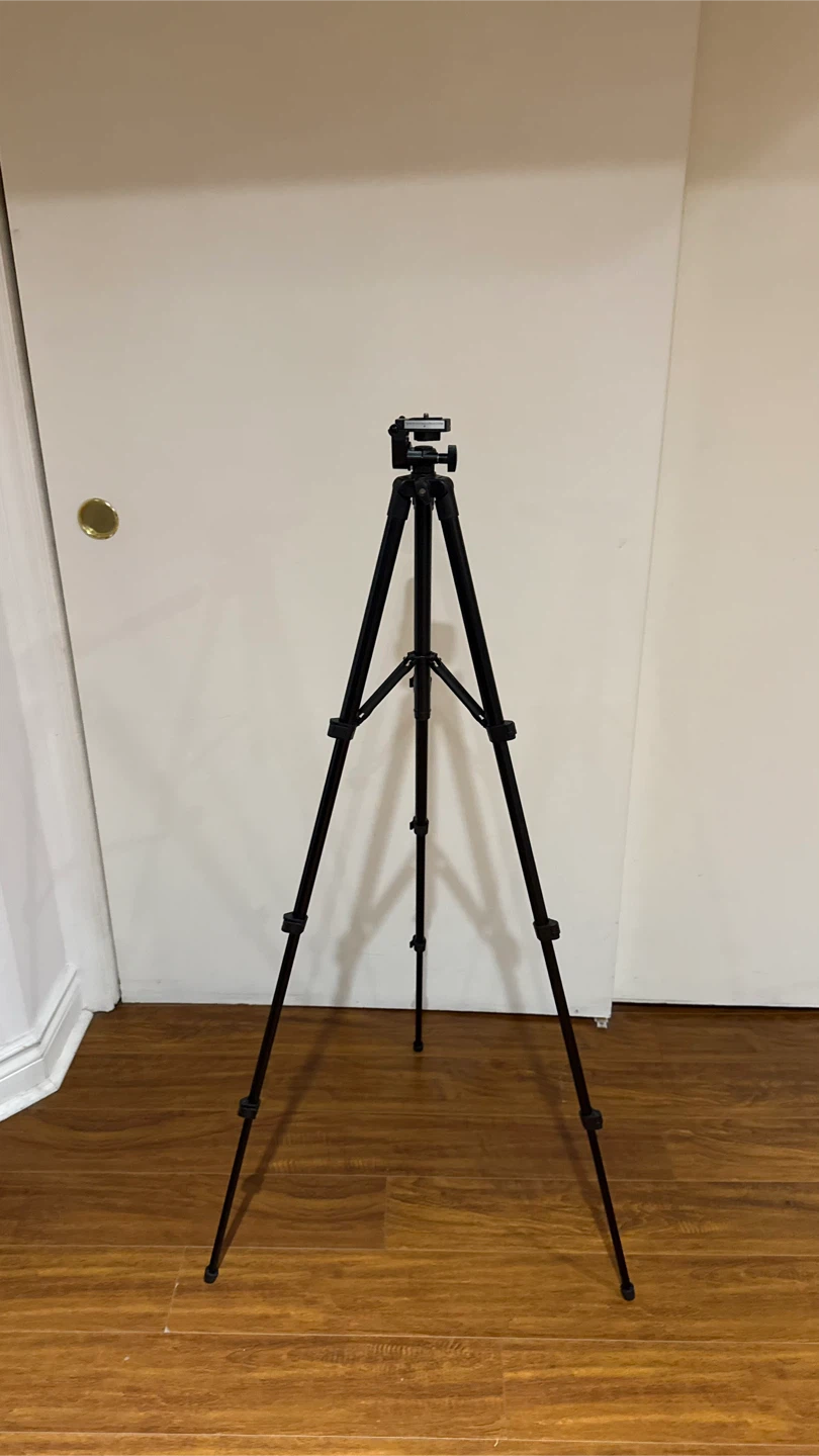 Black Tripod for Camera