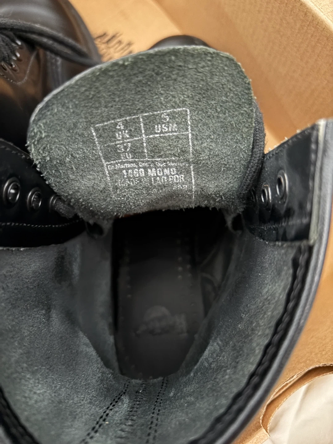 Dr. Martens Black Leather Lace-Up Boots - photo 5