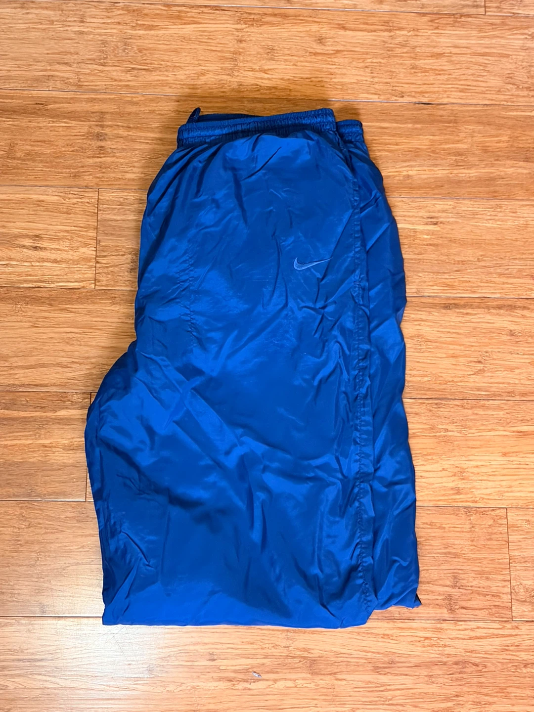 Vintage Nike Blue Windbreaker Pants
