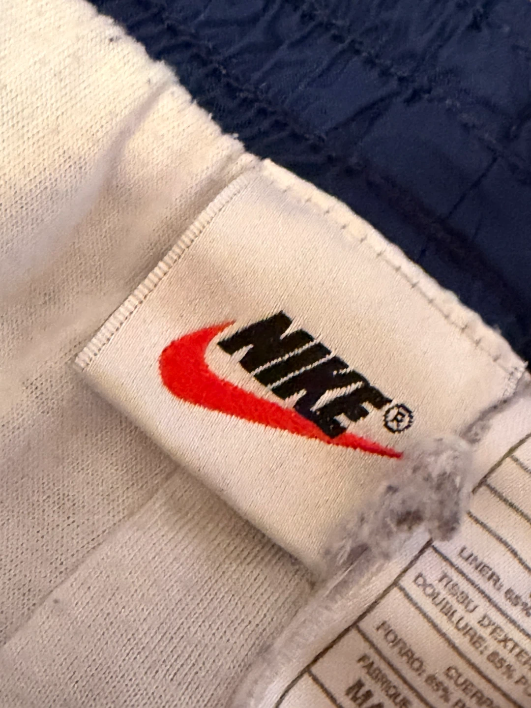 Vintage Nike Blue Windbreaker Pants - photo 2