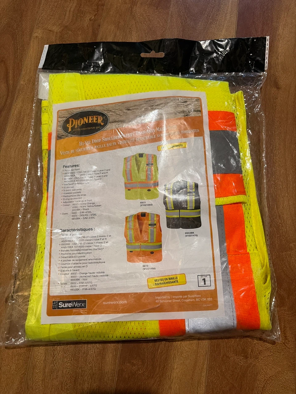 Pioneer Safety Vest Size s/M - photo 2