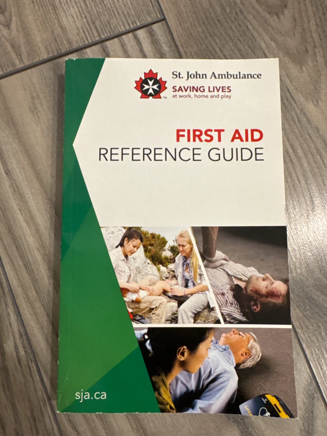 St. John Ambulance First Aid Reference Guide (pick-up only)