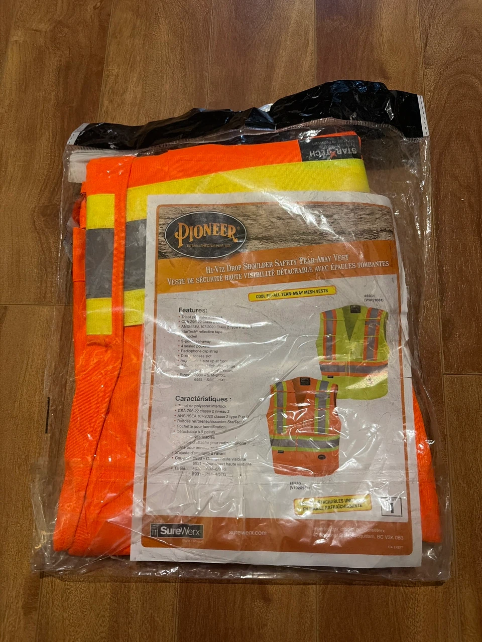 Pioneer Heavy Duty Shoulder Safety Tear-Away Vest - photo 2