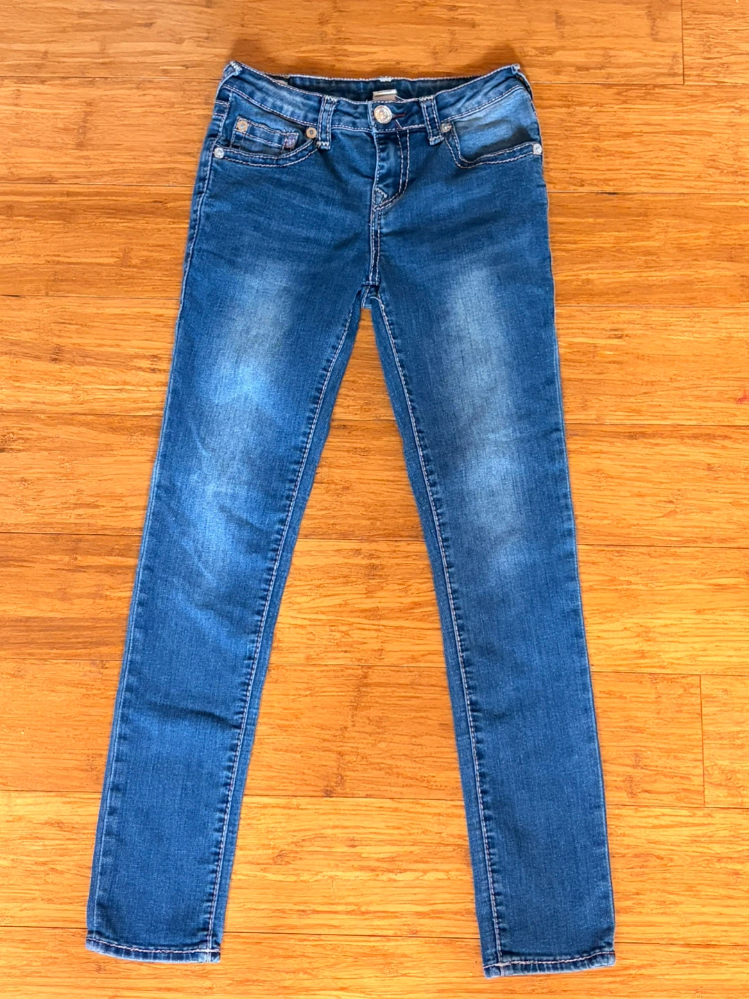Pink True Religion Skinny Jeans - photo 3